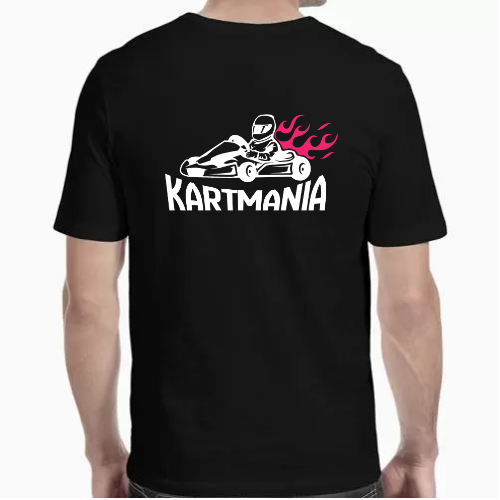 Camiseta Negra Kartmania